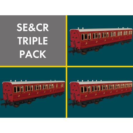 Rapido 978001 OO Gauge GN Evolution Non Corridor Carriage Pack